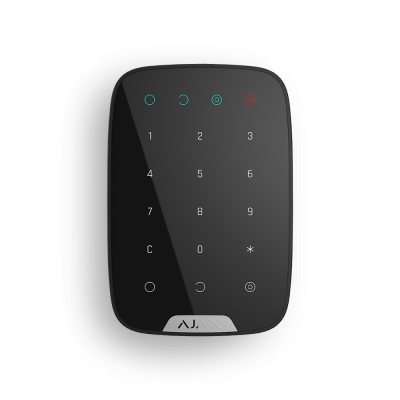 Ajax KeyPad black Беспроводная клавиатура с сенсорными кнопками